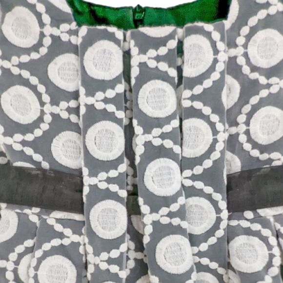 Isobella & Chloe embroidered & pleated overskirt party dress size 4T - Picture 6 of 8